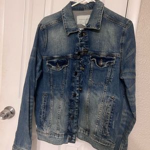 Denim button up jacket